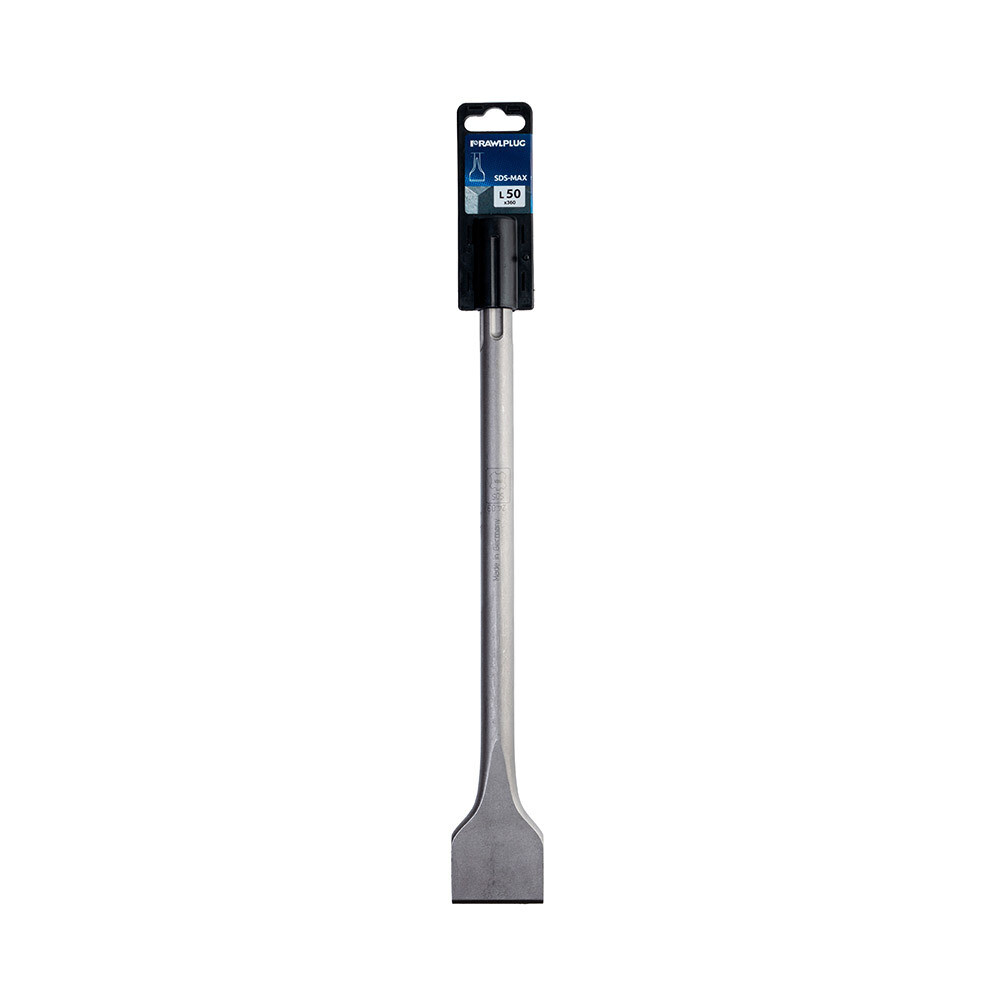 

Зубило плоское SDS-max Rawlplug (RT-MAXA-FT-50-360) 50х360 мм