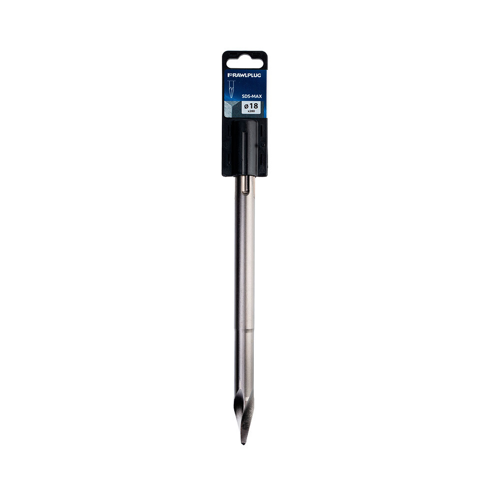 

Зубило пикообразное SDS-max Rawlplug (RT-MAXA-PC-18/280) 18х280 мм