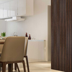 Реечная панель ПВХ 125х3000х8 мм ламинированная мореная береза 0,375 кв.м - фото 4