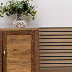 Реечная панель ПВХ 125х3000х8 мм ламинированная кедр 0,375 кв.м - фото 5