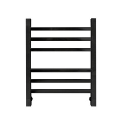 Полотенцесушитель водяной Indigo Aletto 600х500 мм лесенка черный муар - фото 1