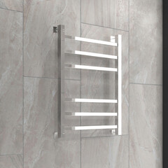 Полотенцесушитель водяной Indigo Aletto 600х500 мм лесенка хром - фото 3