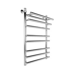 Полотенцесушитель водяной Indigo Just Shelf 800х500 мм лесенка хром - фото 4