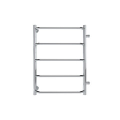 Полотенцесушитель водяной Indigo Roof 600х500 мм лесенка с боковым подключением 600 мм хром - фото 1