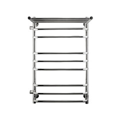 Изображение товара Полотенцесушитель водяной Indigo Brace 800х500 мм лесенка с боковым подключением 600 мм слева с полкой хром