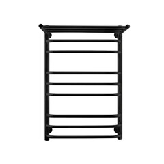 Изображение товара Полотенцесушитель водяной Indigo Brace 800х500 мм лесенка с полкой черный муар