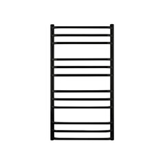 Изображение товара Полотенцесушитель водяной Indigo Brace 1000х500 мм лесенка черный муар