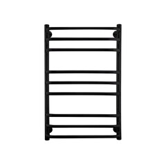 Изображение товара Полотенцесушитель водяной Indigo Brace 800х500 мм лесенка черный муар