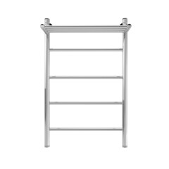 Изображение товара Полотенцесушитель водяной Indigo Line 800х500 мм лесенка с полкой хром