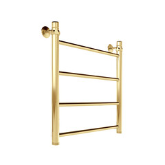 Полотенцесушитель водяной Indigo Line 600х500 мм лесенка золото - фото 4