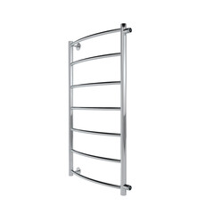 Полотенцесушитель водяной Indigo Arc 900х500 мм лесенка с боковым подключением 800 мм хром - фото 4