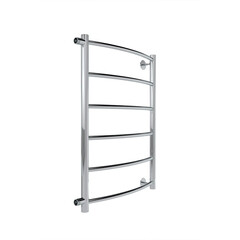 Полотенцесушитель водяной Indigo Arc 700х600 мм лесенка с боковым подключением 600 мм хром - фото 1