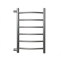 Полотенцесушитель водяной Indigo Arc 700х400 мм лесенка с боковым подключением 600 мм графит металлик - фото 1