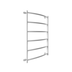 Полотенцесушитель водяной Indigo Arc 700х400 мм лесенка с боковым подключением 600 мм белый матовый - фото 4