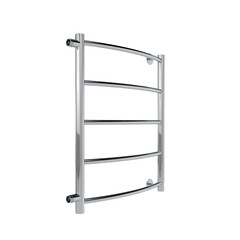 Полотенцесушитель водяной Indigo Arc 600х500 мм лесенка с боковым подключением 500 мм хром - фото 4