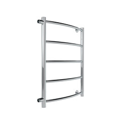 Полотенцесушитель водяной Indigo Arc 600х400 мм лесенка с боковым подключением 500 мм хром - фото 4