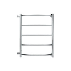 Полотенцесушитель водяной Indigo Arc 600х400 мм лесенка с боковым подключением 500 мм хром - фото 1