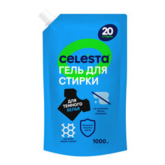 Гель Celesta для стирки черного белья 1 л