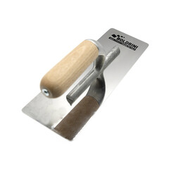 Кельма штукатура Boldrini (55812) 240х100 мм с деревянной ручкой