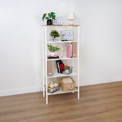 Стеллаж металлический 1465х670х300 мм белый ЗМИ Торонто 25 - фото 7