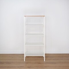 Стеллаж металлический 1465х670х300 мм белый ЗМИ Торонто 25 - фото 6