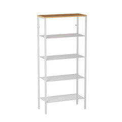 Изображение товара Стеллаж металлический 1465х670х300 мм белый ЗМИ Торонто 25