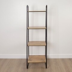 Стеллаж металлический 1470х450х385 мм черный ЗМИ Скандинавия 14 - фото 5