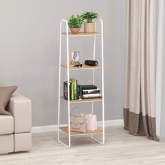 Стеллаж металлический 1470х450х385 мм белый ЗМИ Скандинавия 14 - фото 2