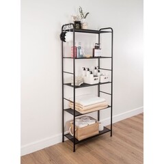 Стеллаж металлический 1555х655х300 мм черный ЗМИ Валенсия 25 - фото 5