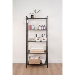 Стеллаж металлический 1555х655х300 мм черный ЗМИ Валенсия 25 - фото 2