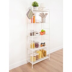 Стеллаж металлический 1555х655х300 мм белый ЗМИ Валенсия 25 - фото 4