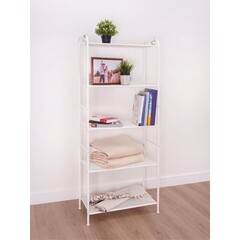 Стеллаж металлический 1555х655х300 мм белый ЗМИ Валенсия 25 - фото 5