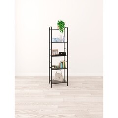 Стеллаж металлический 1555х455х300 мм черный ЗМИ Валенсия 15 - фото 5