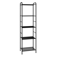 Изображение товара Стеллаж металлический 1555х455х300 мм черный ЗМИ Валенсия 15