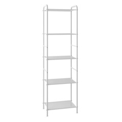 Стеллаж металлический 1555х455х300 мм белый ЗМИ Валенсия 15 - фото 1