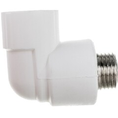 Изображение товара Угол полипропиленовый Lammin комбинированный 25 мм х 3/4 НР(ш) (Lm31051025020)