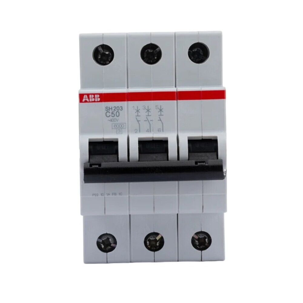 Автоматический выключатель модульный ABB SH203 3P 50А 6 кА 400 В (2CDS213001R0504)