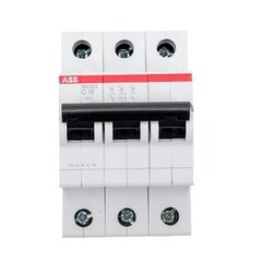 Автоматический выключатель модульный ABB SH203 3P 16А 6 кА 400 В (2CDS213001R0164) - фото 1