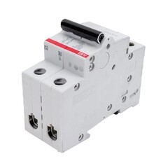 Автоматический выключатель модульный ABB SH202 2P 63А 6 кА 400 В (2CDS212001R0634) - фото 3