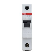 Автоматический выключатель модульный ABB SH201 1P 20А тип C 6 кА 400 В (2CDS211001R0204)