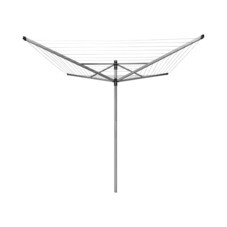 Сушилка для белья напольная уличная Brabantia Lift-O-Matic 40 м 1870х2950х2950 мм серая металлик