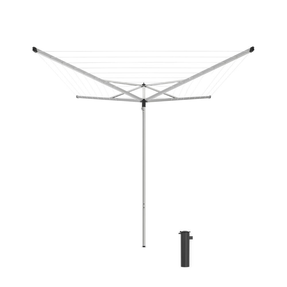 

Сушилка для белья напольная Brabantia Essential 40 м 1770х2710х2710 мм серая металлик, Серый