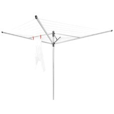 Сушилка для белья напольная Brabantia Lift-O-Matic 60 м 1920х2950х2950 мм серая металлик