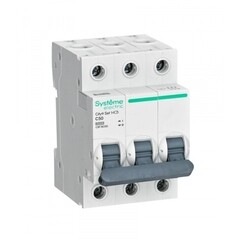 Автоматический выключатель модульный Systeme Electric City9 Set 3P 50А 6 кА 400 В (C9F36350)