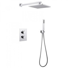 Душевая система Abber Weiss Insel встраиваемая с верхним душем с лейкой хром (AF8051)