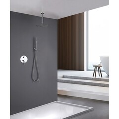 Душевая система Abber Emotion встраиваемая с верхним душем с лейкой хром (AF8821) - фото 3