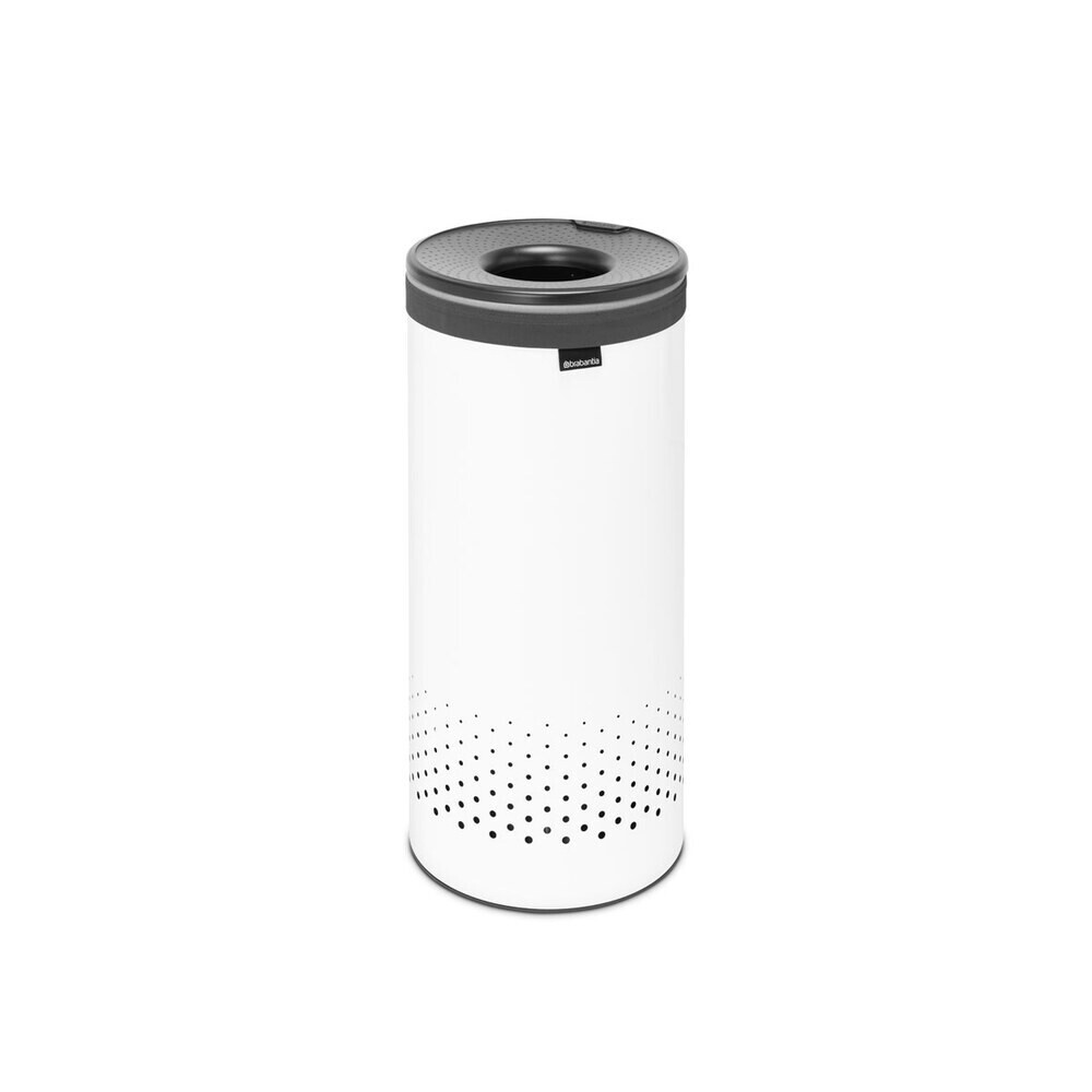 

Корзина для белья Brabantia 300х300х635 мм 35 л белая (304866), Черный;белый