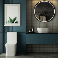 Унитаз-компакт Abber Rechteck безободковый с горизонтальным выпуском с сиденьем дюропласт микролифт белый (AC1210T) - фото 2