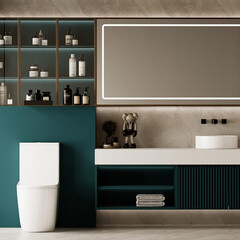 Унитаз-компакт Abber Bequem безободковый с горизонтальным выпуском с сиденьем дюропласт микролифт белый (AC1110T) - фото 3