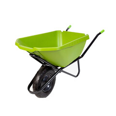 Тачка садово-строительная одноколесная Павловская Заря 110 л 175 кг ударопрочная усиленная морозостойкая (ТД1П110) - фото 1